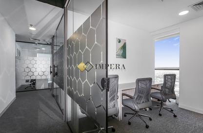 Office Space - Studio - 2 Bathrooms for rent in Single Business Tower - Sheikh Zayed Road - Dubai