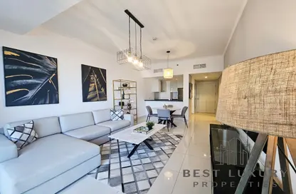 Apartment - 1 Bedroom - 2 Bathrooms for rent in Damac Heights - Dubai Marina - Dubai