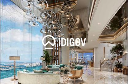Apartment - 1 - 2 for sale in Damac Bay Tower C - Damac Bay - Dubai Harbour - Dubai