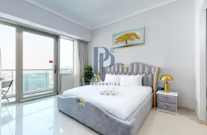 Apartment - 1 Bedroom - 2 Bathrooms for rent in Ocean Heights - Dubai Marina - Dubai