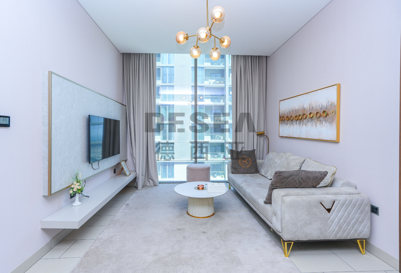 Lux.1Br Plus Study |Modern Layout |Fully Furnished