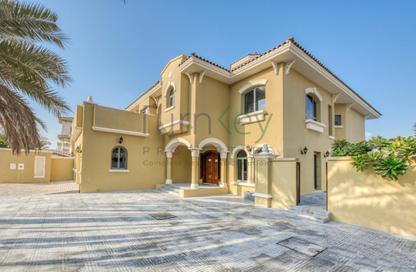Villa - 5 Bedrooms - 6 Bathrooms for rent in Garden Homes Frond F - Garden Homes - Palm Jumeirah - Dubai
