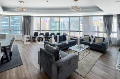 Apartment - 4 - 4 for rent in Horizon Tower - Dubai Marina - Dubai