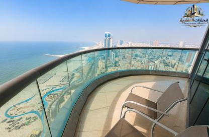 Apartment - 2 Bedrooms - 3 Bathrooms for sale in Corniche Tower - Ajman Corniche Road - Ajman Apartment - 2 Bedrooms - 3 Bathrooms for sale in Corniche Tower - Ajman Corniche Road - Ajman