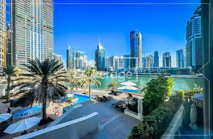 Apartment - 1 Bedroom - 2 Bathrooms for rent in Fairfield Tower - Park Island - Dubai Marina - Dubai