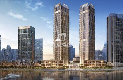 Apartment - Studio - 1 Bathroom for sale in Peninsula Four - Peninsula - Business Bay - Dubai