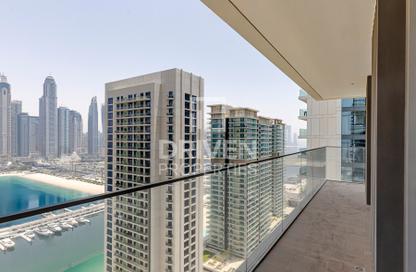 شقة - غرفة نوم - 1 حمام للايجار في برج Beach Isle 1 - بيتش آيل - إعمار بيتشفرونت - دبي هاربور - دبي