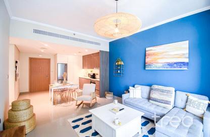 شقة - غرفة نوم - 1 حمام للايجار في برج Beach Vista 2 - بيتش فيستا - إعمار بيتشفرونت - دبي هاربور - دبي