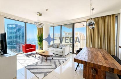 Apartment - 1 Bedroom - 1 Bathroom for rent in Boulevard Point - Downtown Dubai - Dubai