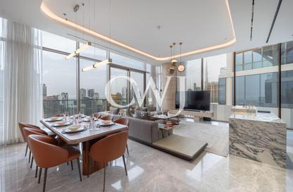 Whole Building - 3 Bedrooms - 5 Bathrooms for rent in One of One Luxury Residences - Business Bay - Dubai