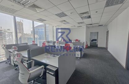 Office Space - Studio - 1 Bathroom for rent in The Prism - Business Bay - Dubai