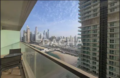 شقة - غرفة نوم - 1 حمام للبيع في برج Marina Vista 1 - مارينا فيستا - إعمار بيتشفرونت - دبي هاربور - دبي
