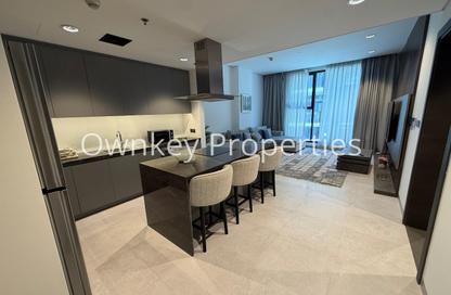 Apartment - 1 - 2 for rent in Aumary Residence - Meydan Avenue - Meydan - Dubai