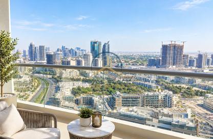 Apartment - Studio - 1 for rent in Ghalia Tower - District 18 - Jumeirah Village Circle - Dubai