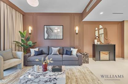 شقة - غرفة نوم - 1 حمام للايجار في برج Marina Vista 1 - مارينا فيستا - إعمار بيتشفرونت - دبي هاربور - دبي