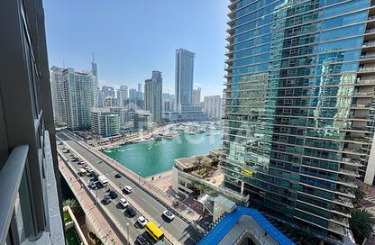 Apartment - 1 Bedroom - 2 Bathrooms for rent in Marina Quays West - Marina Quays - Dubai Marina - Dubai