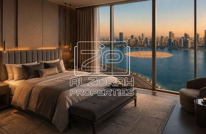 Apartment - 3 Bedrooms - 5 Bathrooms for sale in Marsa Al Arab Tower - Al Khan - Sharjah