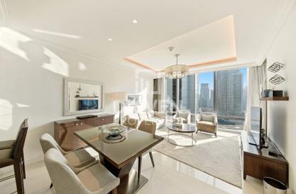 Apartment - 1 - 2 for rent in The Address Residence Fountain Views 1 - The Address Residence Fountain Views - Downtown Dubai - Dubai