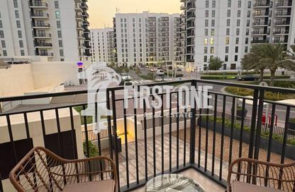 Apartment - Studio - 1 Bathroom for rent in Waters Edge - Yas Island - Abu Dhabi