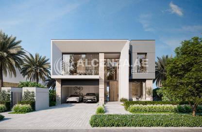 Villa - 6 - 6 for sale in Beach Collection Frond F - Beach Collection - Palm Jebel Ali - Dubai Villa - 6 - 6 for sale in Beach Collection Frond F - Beach Collection - Palm Jebel Ali - Dubai