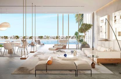 Villa - 6 - 7 for sale in Beach Collection Frond F - Beach Collection - Palm Jebel Ali - Dubai