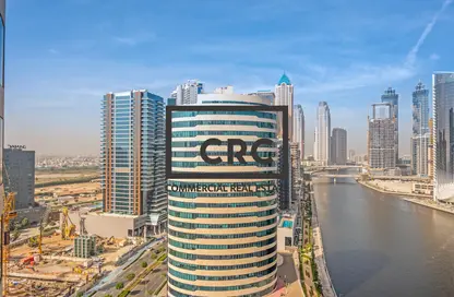 Office Space - 1 Bedroom for rent in Business Tower - Business Bay - Dubai
