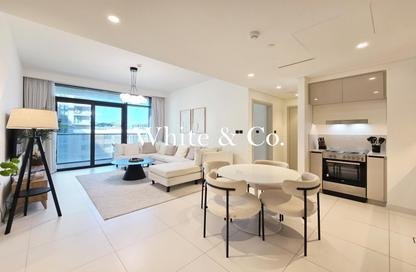 شقة - غرفة نوم - 2 حمامات للايجار في برج Marina Vista 2 - مارينا فيستا - إعمار بيتشفرونت - دبي هاربور - دبي
