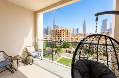 Apartment - 2 Bedrooms - 4 Bathrooms for rent in Bellevue Tower 1 - Bellevue Towers - Downtown Dubai - Dubai