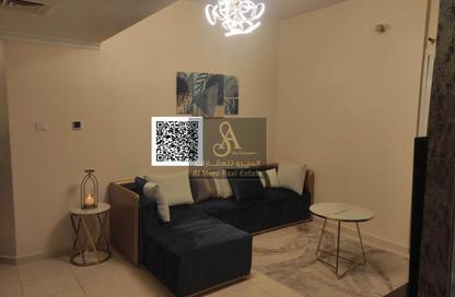 Apartment - 1 Bedroom - 2 Bathrooms for rent in Orient Tower 2 - Orient Towers - Al Bustan - Ajman