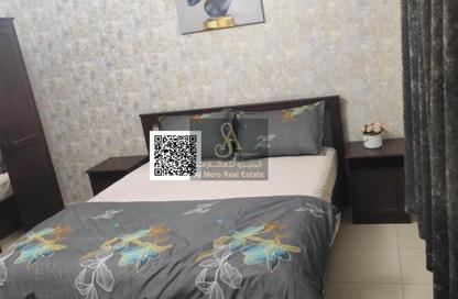 Apartment - 1 Bedroom - 2 Bathrooms for rent in Orient Tower 2 - Orient Towers - Al Bustan - Ajman