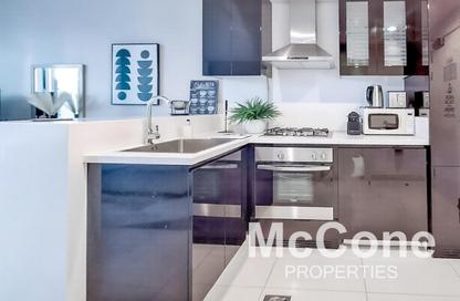 Apartment - Studio - 1 Bathroom for rent in Waters Edge - Business Bay - Dubai