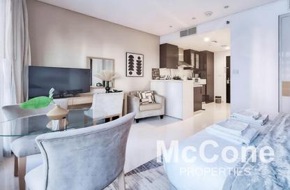 Apartment - Studio - 1 Bathroom for rent in Waters Edge - Business Bay - Dubai