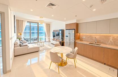 Apartment - 2 - 2 for sale in Beach Isle Tower 1 - Beach Isle - Emaar Beachfront - Dubai Harbour - Dubai