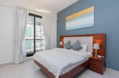 شقة - غرفة نوم - 2 حمامات للايجار في برج إسكان - دبي مارينا - دبي