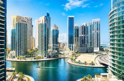 Apartment - 2 - 2 for rent in Marina Diamond 4 - Marina Diamonds - Dubai Marina - Dubai