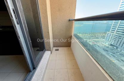 Apartment - 1 Bedroom - 2 Bathrooms for rent in Al Waleed Tower - Al Qasba - Sharjah