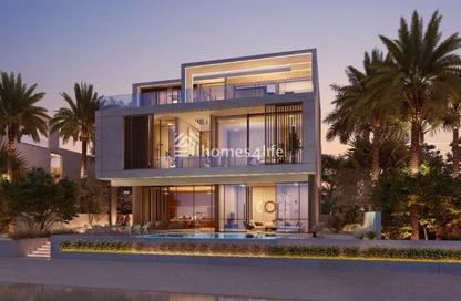 Villa - 5 Bedrooms - 7 Bathrooms for sale in Palm Jebel Ali Frond O - Palm Jebel Ali - Dubai