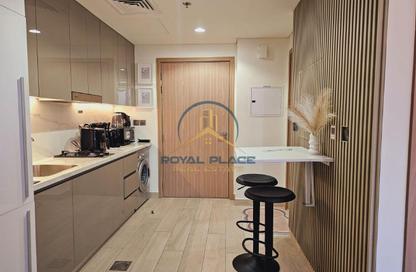 Apartment - Studio - 1 Bathroom for rent in Azizi Riviera 8 - Azizi Riviera - Meydan One - Meydan - Dubai