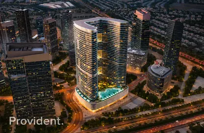Apartment - 1 Bathroom for sale in Binghatti Hillviews - Dubai Science Park - Dubai