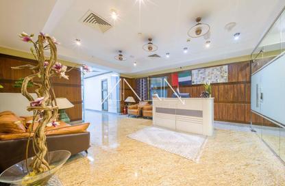 Office Space - Studio - 2 Bathrooms for rent in Al Saqr Business Tower - Sheikh Zayed Road - Dubai
