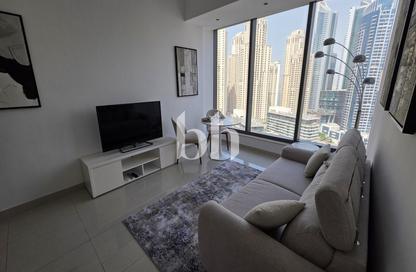 Apartment - 1 - 1 for sale in Silverene Tower B - Silverene - Dubai Marina - Dubai