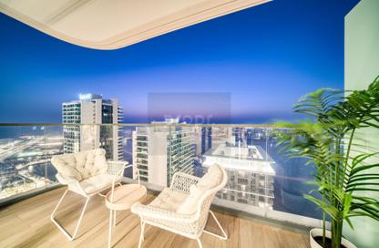 Apartment - 1 Bedroom - 1 Bathroom for rent in Marina Vista - EMAAR Beachfront - Dubai Harbour - Dubai