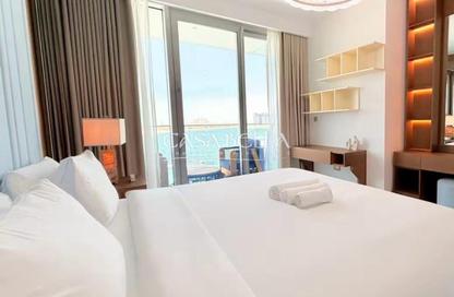 شقة - 2 - 2 للايجار في برج Beach Isle 2 - بيتش آيل - إعمار بيتشفرونت - دبي هاربور - دبي
