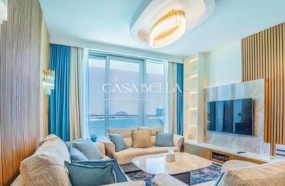 شقة - 2 - 2 للايجار في برج Beach Isle 2 - بيتش آيل - إعمار بيتشفرونت - دبي هاربور - دبي