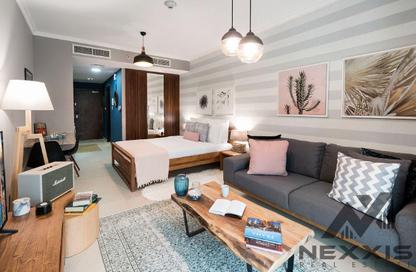 Apartment - Studio - 1 Bathroom for rent in Goldcrest Executive - JLT Cluster C - Jumeirah Lake Towers - Dubai