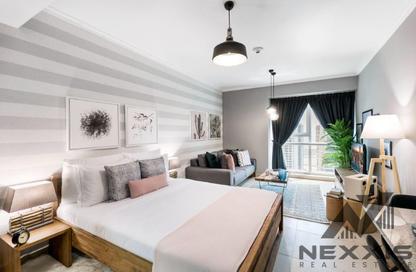 Apartment - Studio - 1 Bathroom for rent in Goldcrest Executive - JLT Cluster C - Jumeirah Lake Towers - Dubai