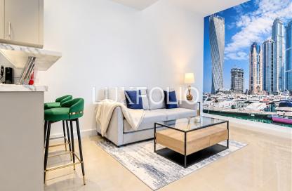 Apartment - 1 - 2 for rent in Sulafa Tower - Dubai Marina - Dubai