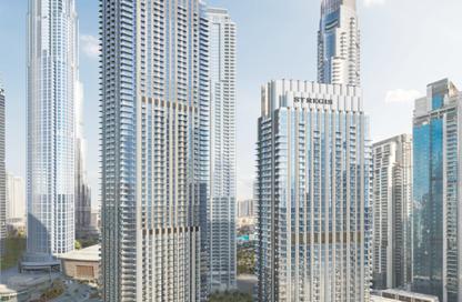 Apartment - 2 - 2 for sale in The St. Regis Residences - Tower 1 - St Regis The Residences - Burj Khalifa Area - Downtown Dubai - Dubai