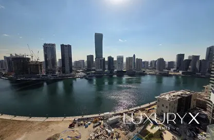 شقة - غرفة نوم - 1 حمام للايجار في بنينسولا ثري - بنينسولا - الخليج التجاري - دبي