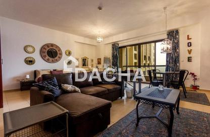 Apartment - Studio - 1 Bathroom for rent in Rimal 3 - Rimal - Jumeirah Beach Residence - Dubai